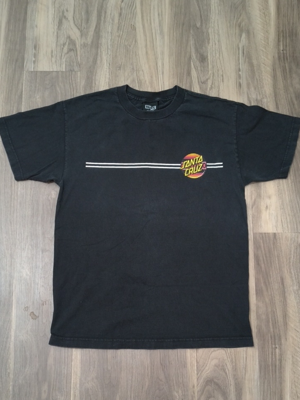Y2K Santa Cruz Skateboards Black Tee